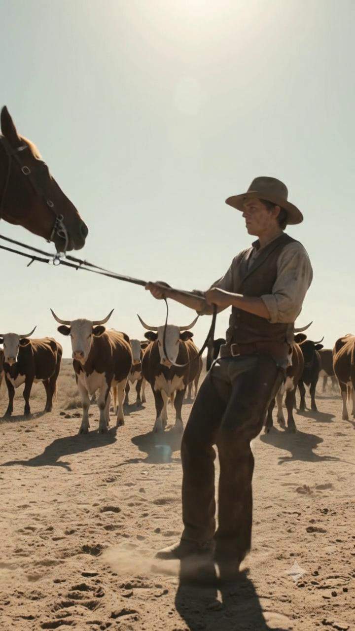 Ghostly Rider Appears on Texas Cattle Drive After Lost Family Marker Resurfaces, Unveiling 20-Year-Old Frontier Mystery