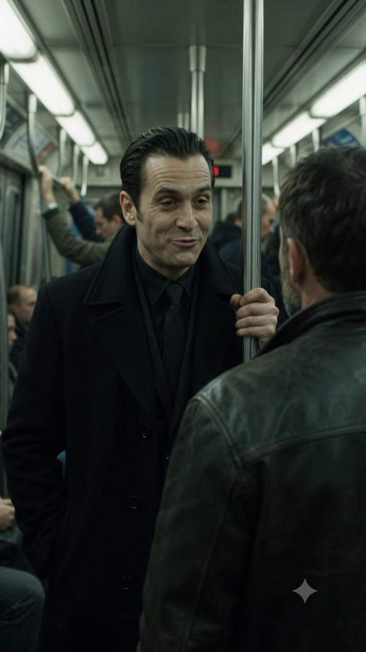 Subway Betrayal: Art Collector's Smug Smile Vanishes as Undercover Agent Unleashes Shocking Conspiracy
