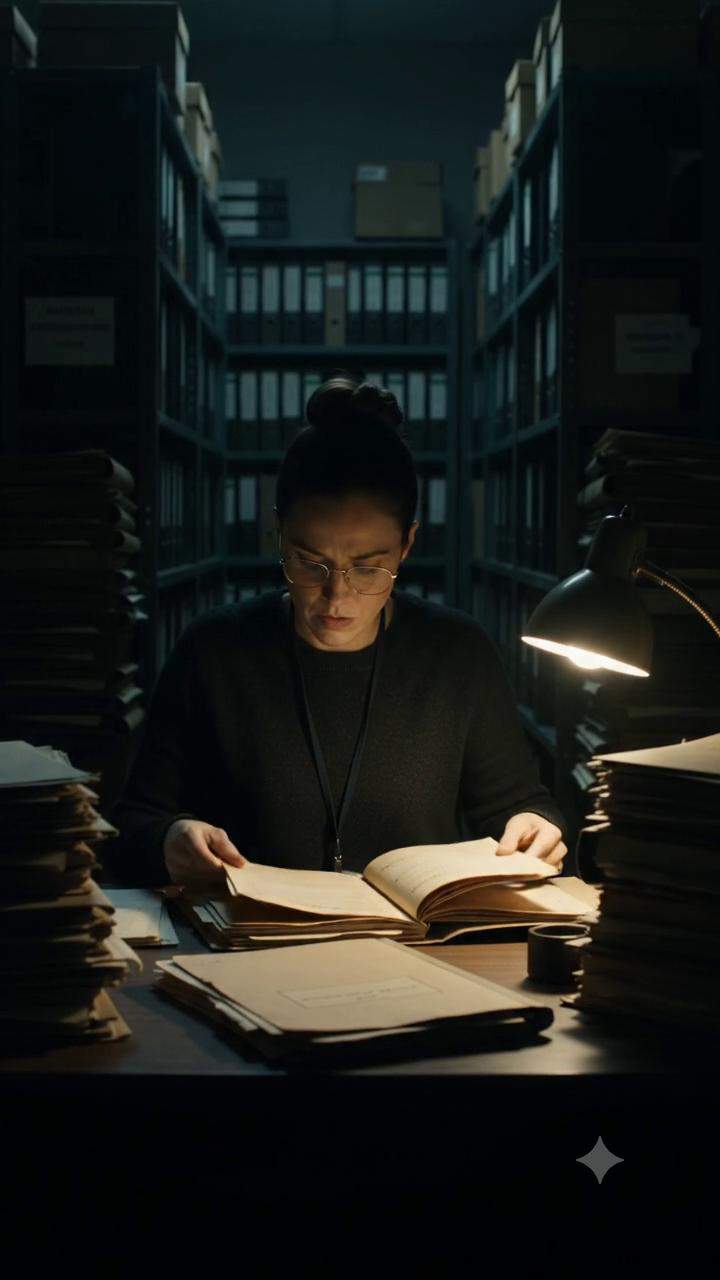 Trapped Archivist Exposes Corrupt Police Chief in Chilling Cold Case Mystery, Unearthing a Departmental Secret Society