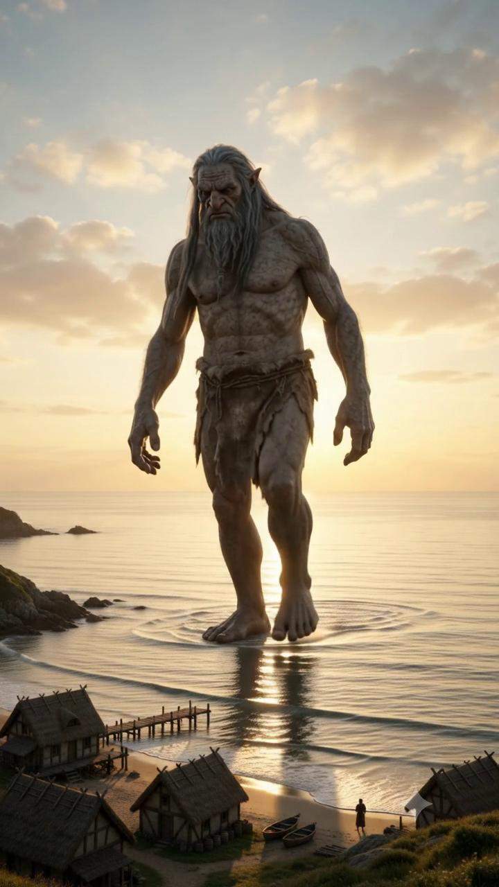 Ancient Protector's Unbelievable Ocean Ritual Shocks Coastal Village: Is This Mythic Creature a Savior or Destroyer?