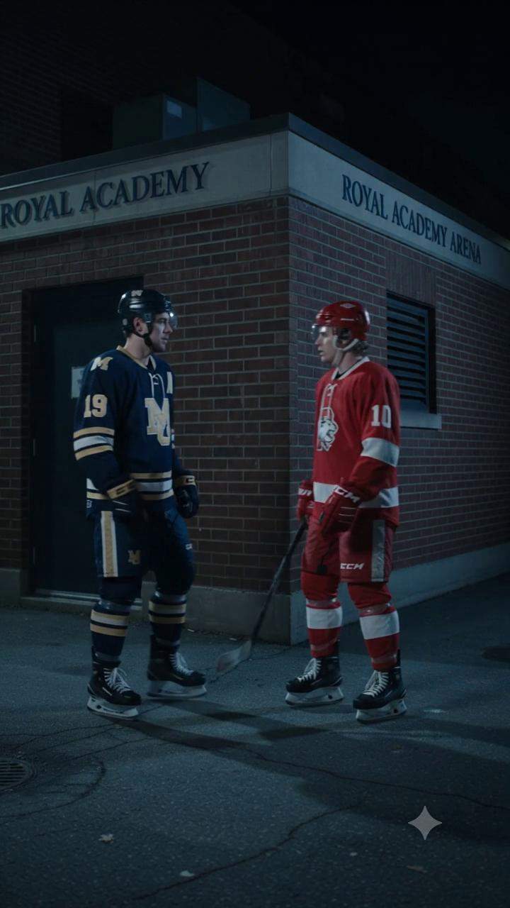 Royal Academy Hockey Star's Midnight Rendezvous EXPOSED: The Dark Secret That Could Ignite A City-Wide Sports Scandal!