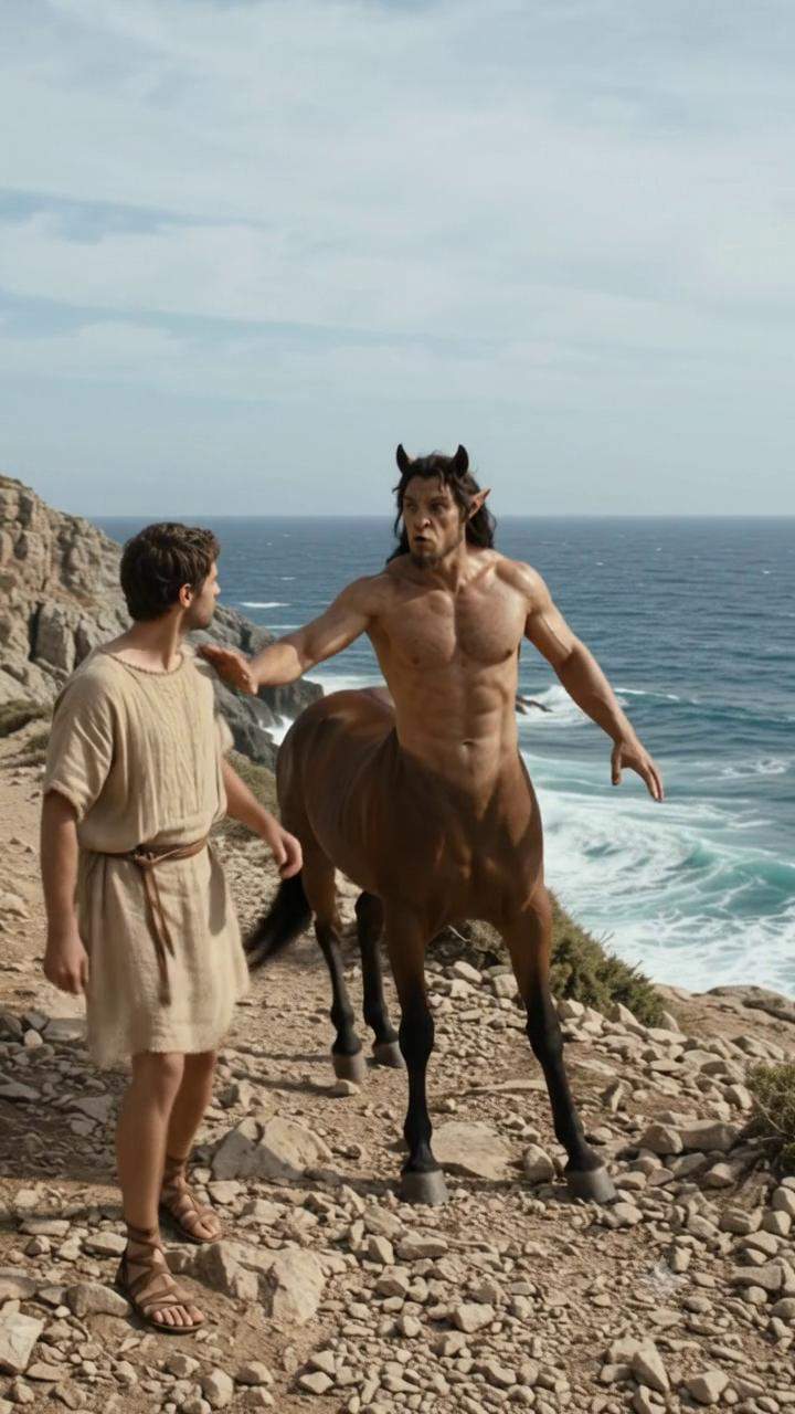 His Heroic Sacrifice Took a Chilling Turn: The Aegean Legend of the Centaur and the Ancient Curse.