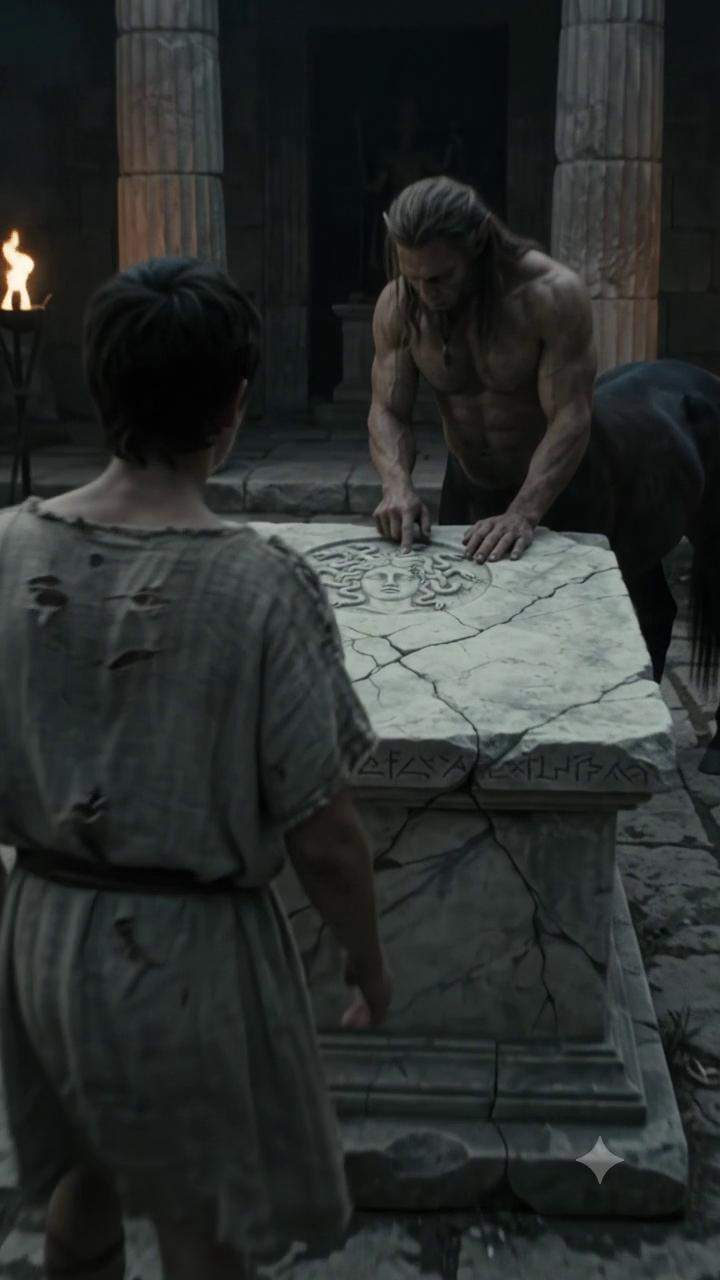 The Altar's Ancient Secret: Centaur's Shocking Discovery Rewrites Medusa's Curse in Greek Mythology!