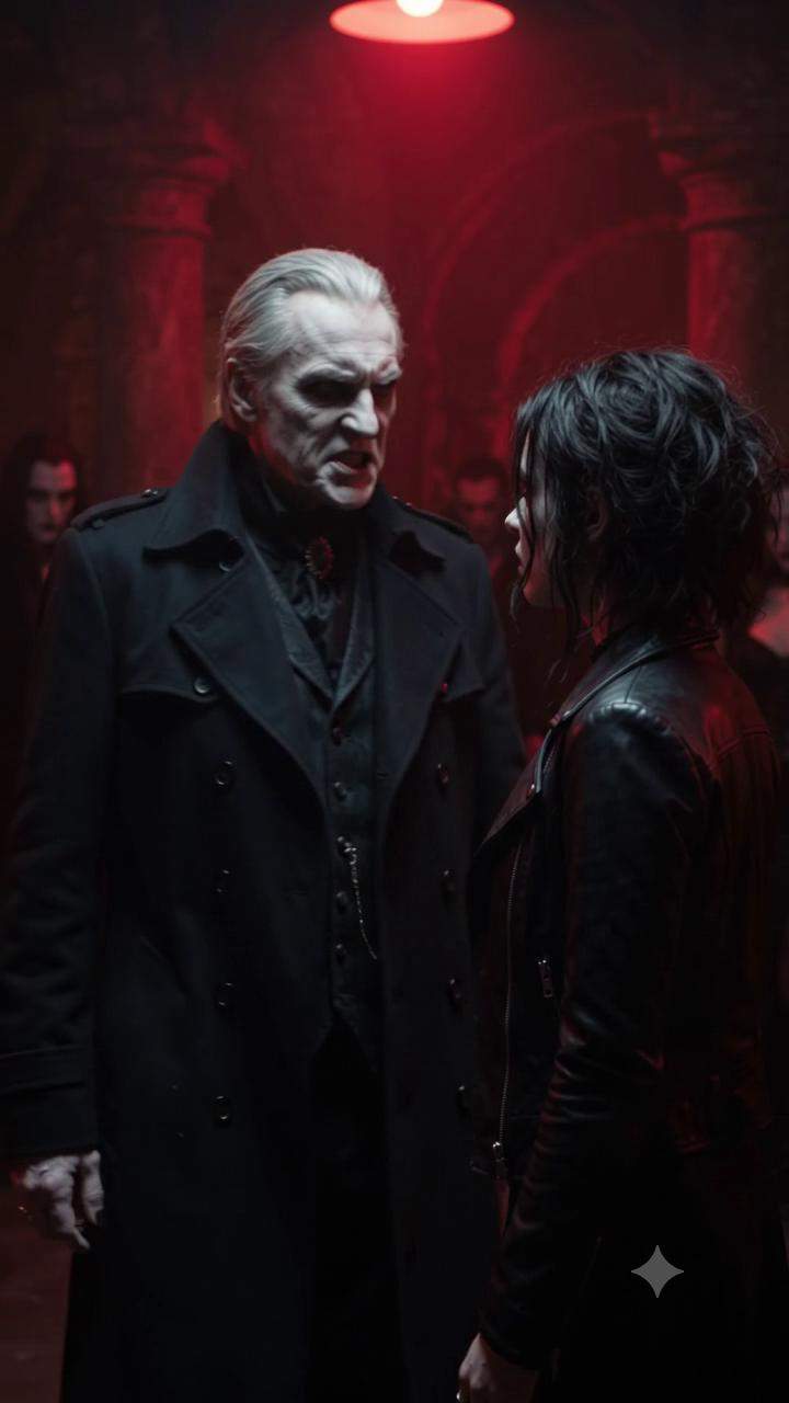 Vampire Elder's Chilling Ultimatum Unleashes Forbidden Love's Fury in Secret Society Showdown