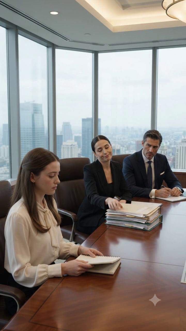 Undercover CEO Daughter Exposes Corporate Espionage in Shocking Boardroom Drama