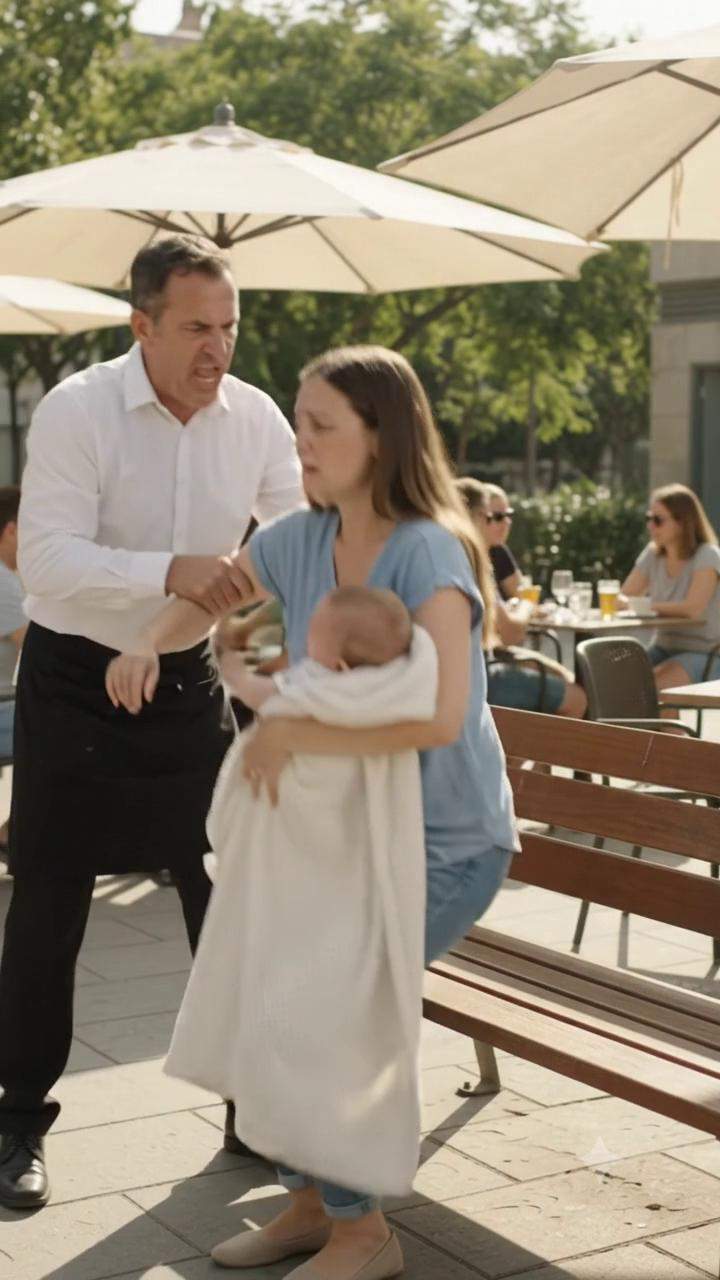 OUTRAGE: Park Cafe Manager Accuses Breastfeeding Mom of 'Intentional Sabotage' in Viral Shaming Incident.