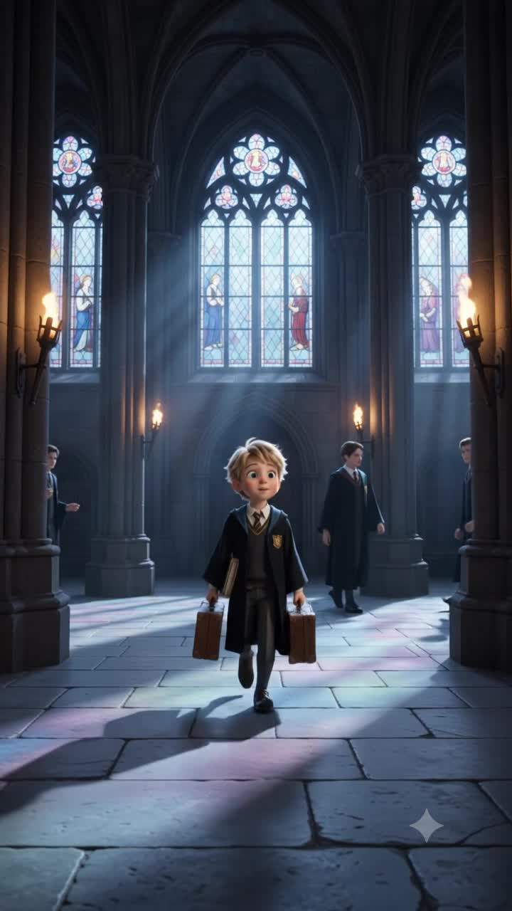 Unbelievable Transformation: A Stray Black Cat, A Freshman, and The Ancient Key That Just Changed Everything at the Magic Academy!