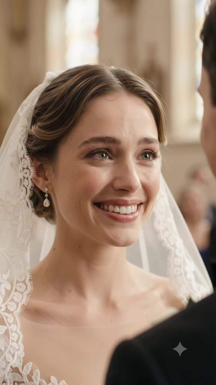 My perfect wedding crumbled when a stranger revealed his shocking secret at the altar.