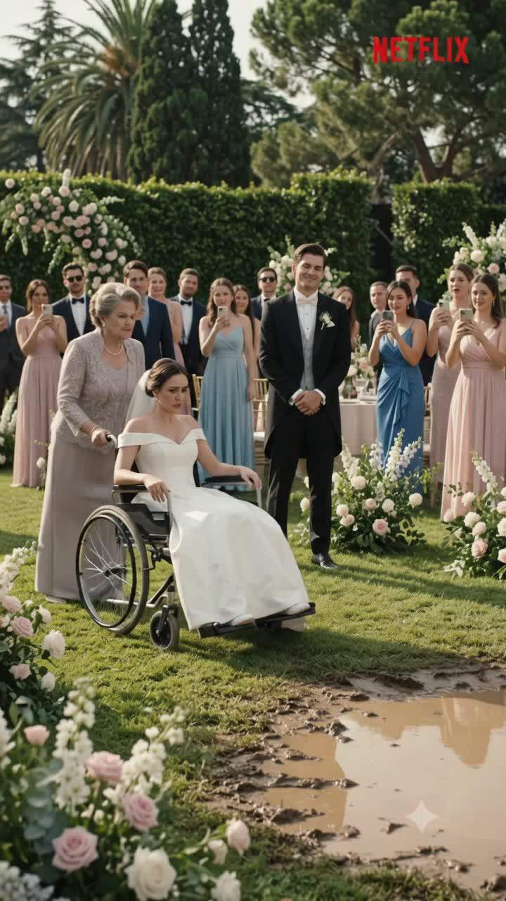 Wheelchair Bride's Shocking Wedding Standing: A Billion-Dollar Betrayal Unveiled.