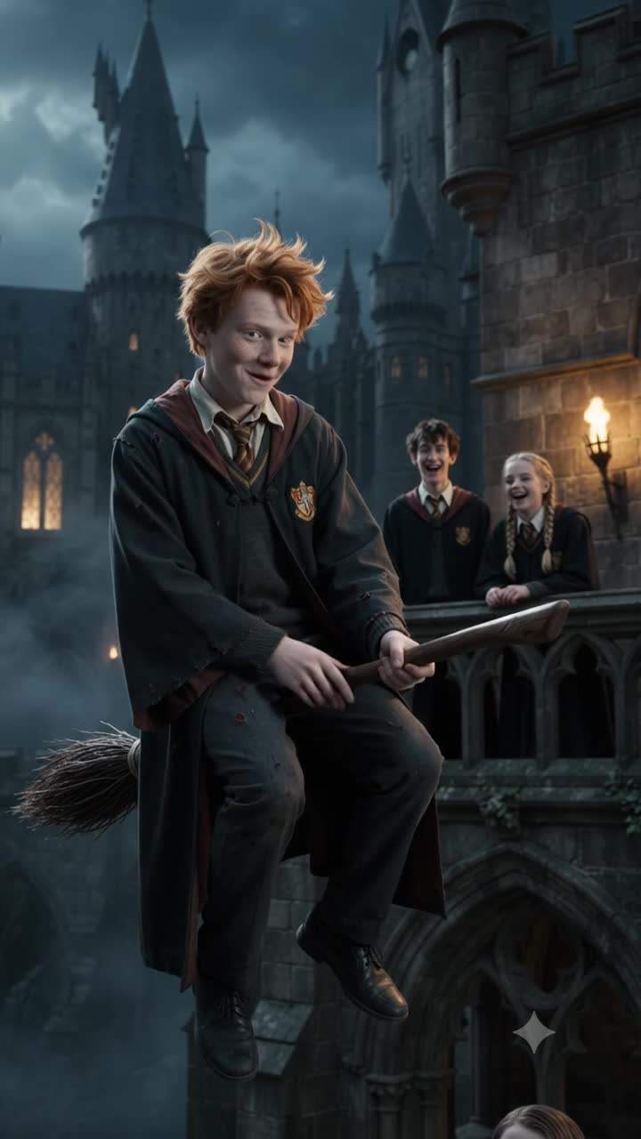 Hogwarts Shocker: Weasley's 'Prank' Exposes TERRIFYING Secret, Sends Student Floating Into Chaos! (Dark Arts, Hogwarts Conspiracy, Magic Exposure)