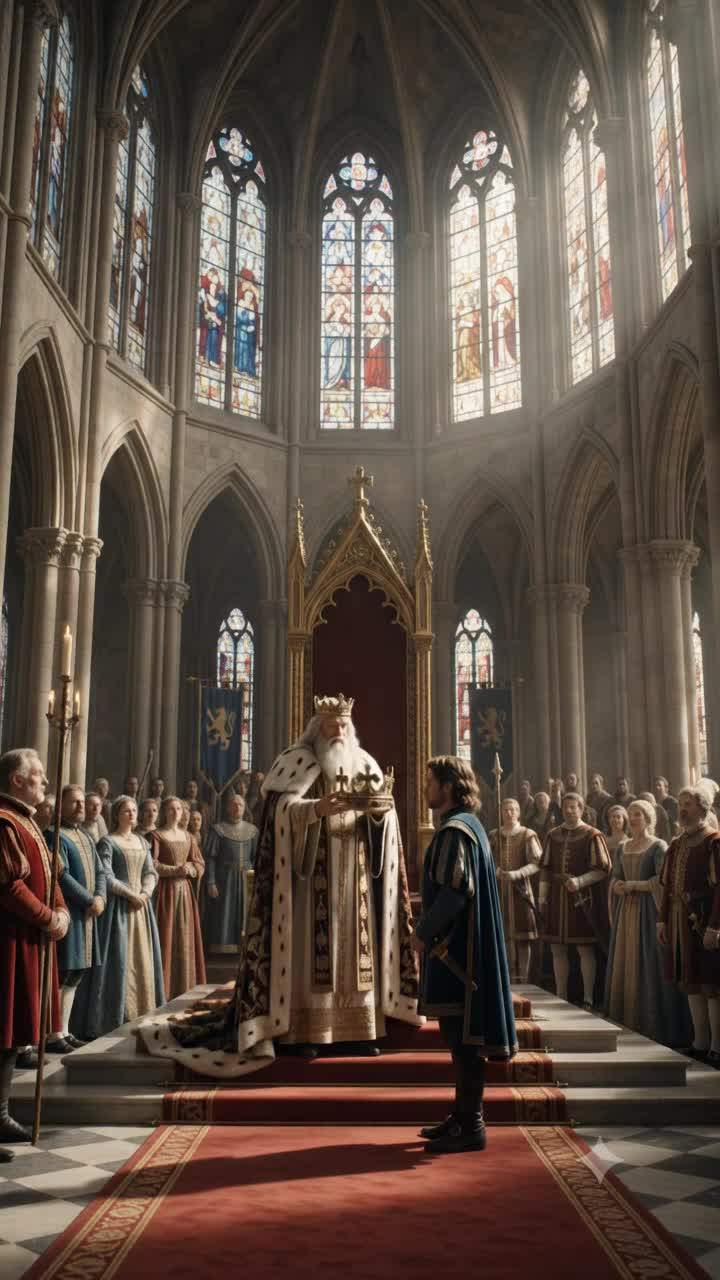 CORONATION CHAOS: The Legendary Crown Refused the Chosen Heir, Sparking a Royal Succession Crisis with Its IMPOSSIBLE Choice. #FantasyEpic #AncientProphecy #CrownMagic