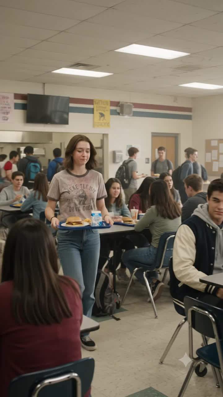 I still feel the floor after that cafeteria chair trick.