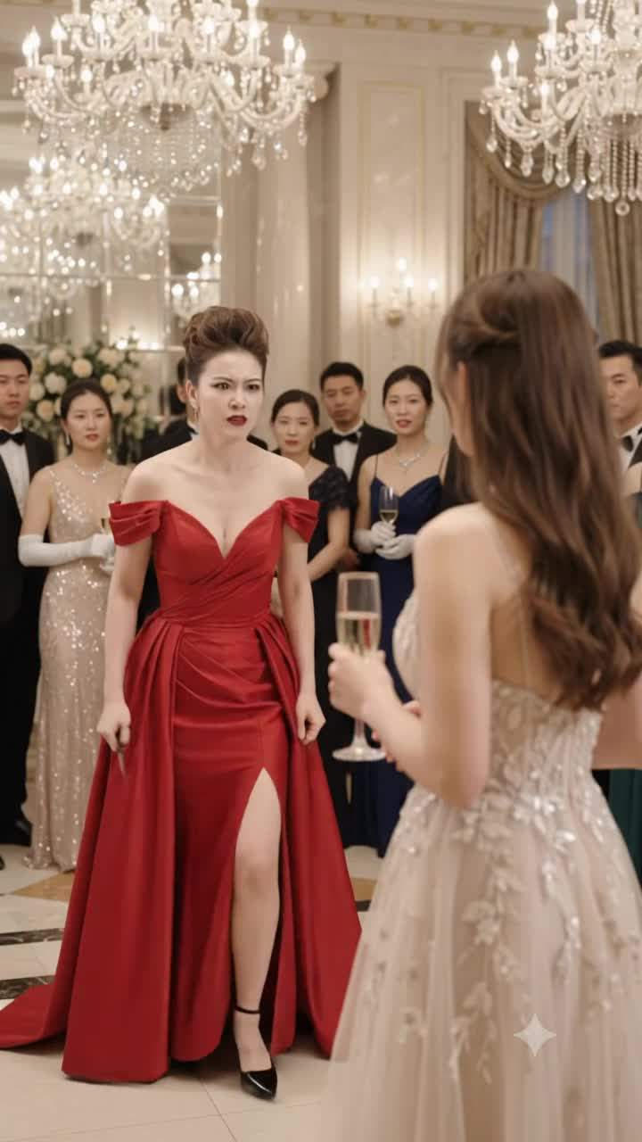 Billionaire Fiancé's Bride Humiliated: Public Hair Attack Exposes Dark Family Secret at Gala