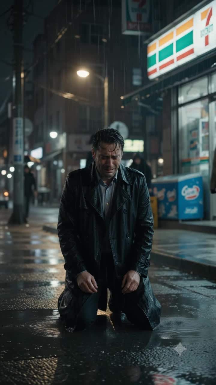 A Disgraced Executive on the Run. A Child's Mysterious Red String. The Conspiracy of a Billion-Dollar Betrayal Unravels in the Rain.