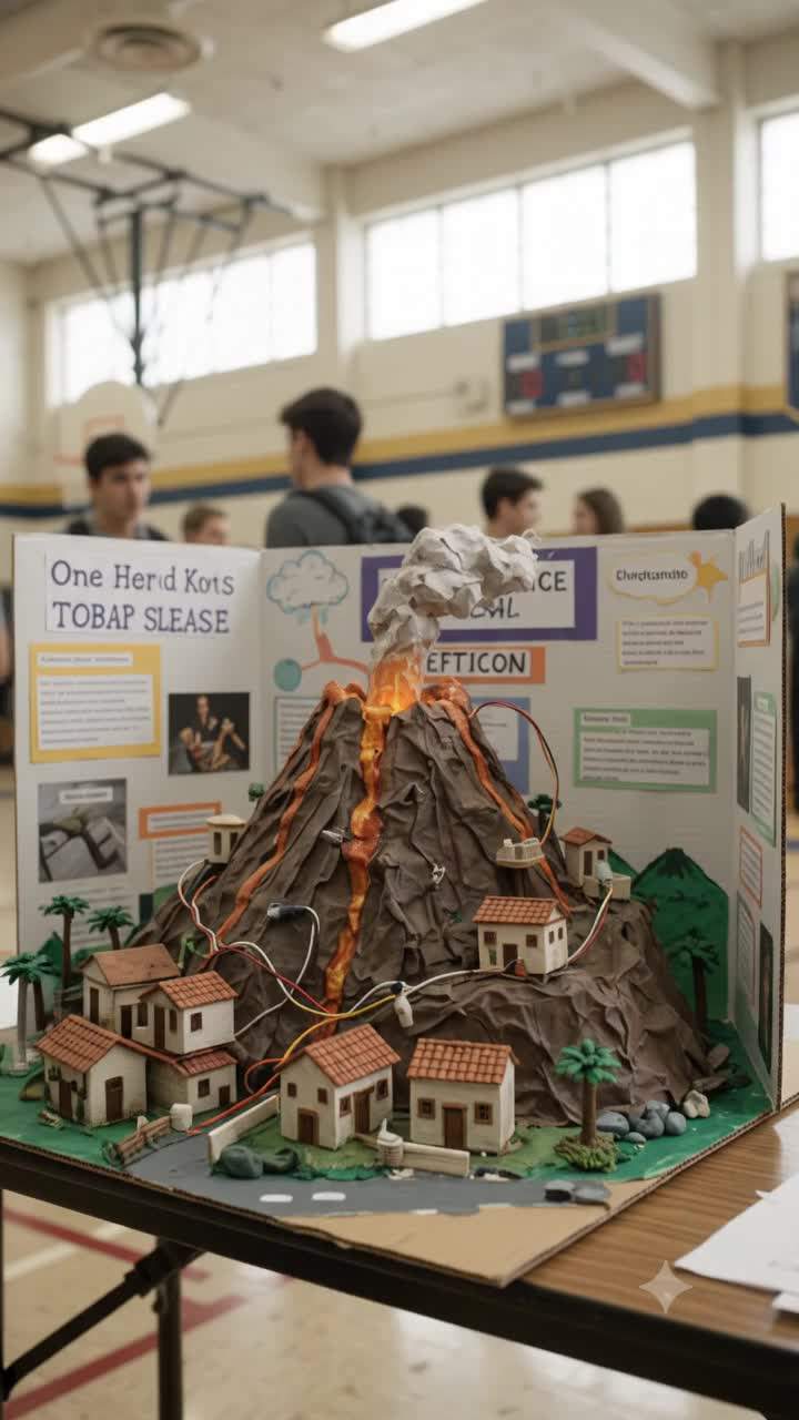 I still hear the crunch of my science project collapsing in the gym.