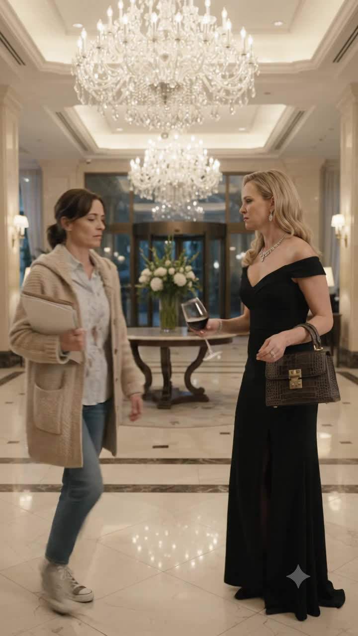 Arrogant Socialite Humiliates 'Poor Woman' Who Spilled Wine, Then Discovers She's The Undercover Hotel CEO