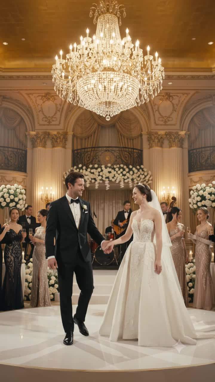 Luxury Wedding Descends into Chaos: Billionaire Groom's Secret Corporate Betrayal Exposed on Screen