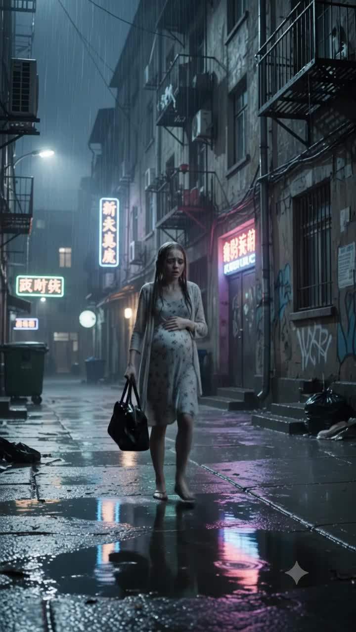 Tycoon's Legacy Shattered: Rain-Soaked Alley Reveals Heirloom, Unearthing Buried Corporate Scandal