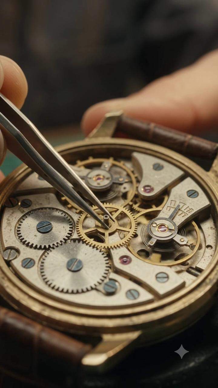 The Brass Gear Vanished: How One Woman’s Vintage Watch Repair Unlocked a Time-Bending Secret of 1976