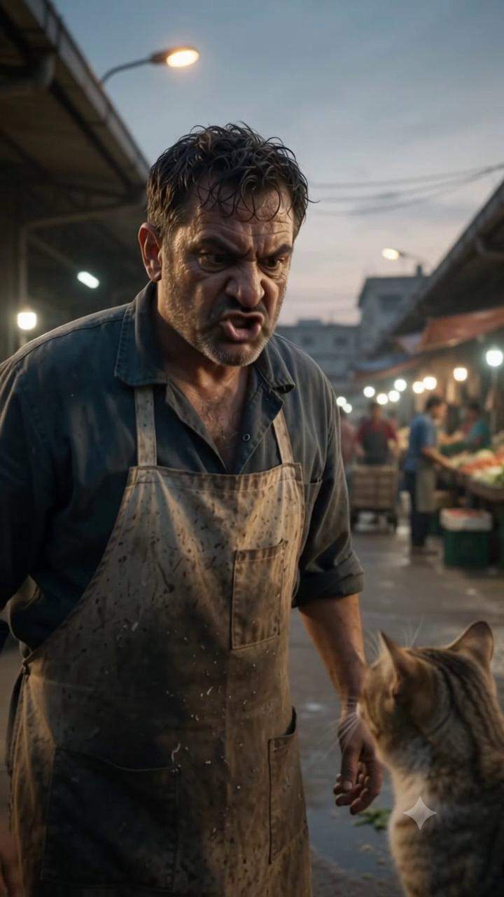 Municipal Food Inspection Scandal: Corrupt Stall Owner Caught on Camera Destroying Evidence in Marketplace Loading Bay