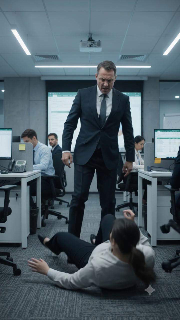 Corporate Presentation Erupts: Executive's Shocking Outburst Leaves Employee Shattered. Was it Desperation or Deception in the Boardroom?