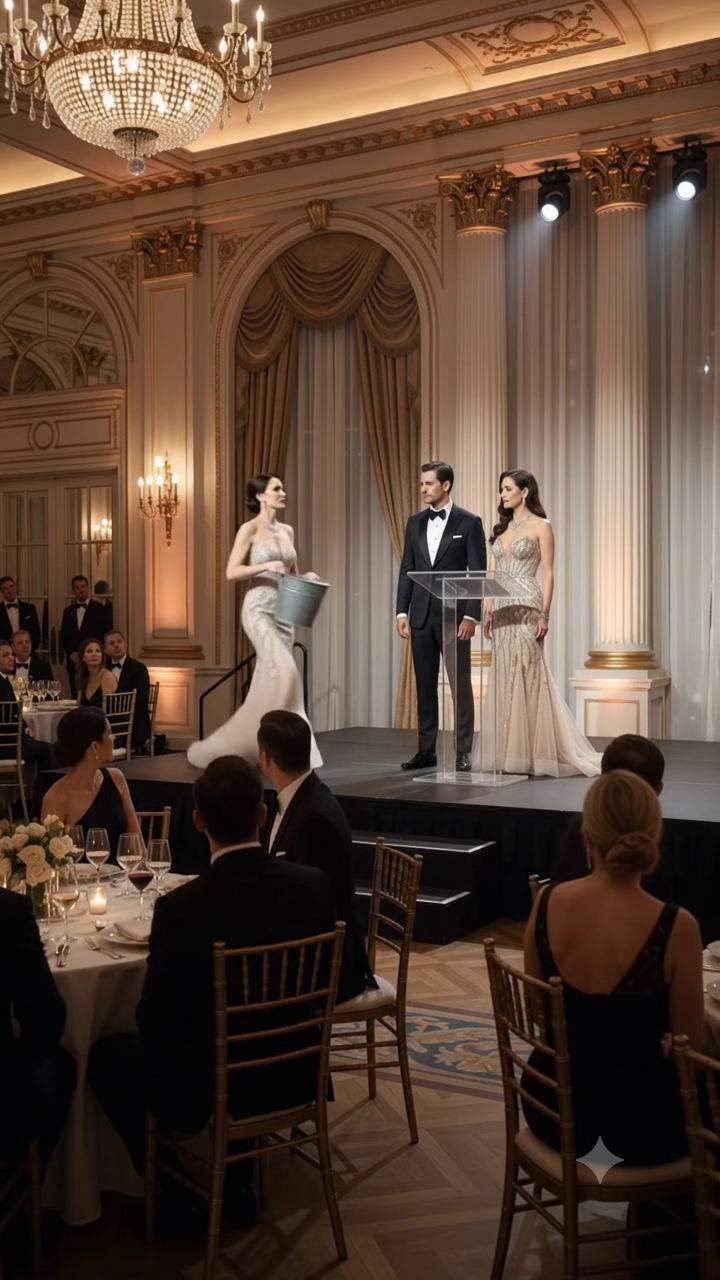 Gala Horror: Wife Douses CEO Husband and Mistress with TOXIC Sludge, Exposing Massive Greenwashing Scandal.