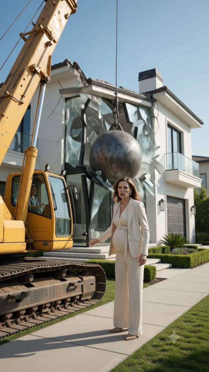 Pregnant Wife's SHOCKING Demolition of Luxury Villa Uncovers Multi-Million Dollar Financial Scandal