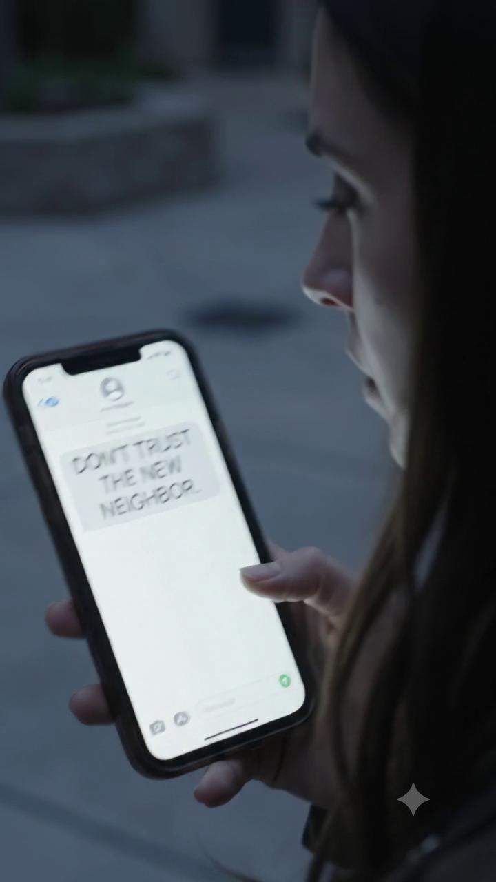 DEAD MAN'S TEXT: Her New Neighbor Has His Face. The Unexplained Phenomenon Unlocks a Chilling Identity Thriller and a Dark Science Conspiracy.