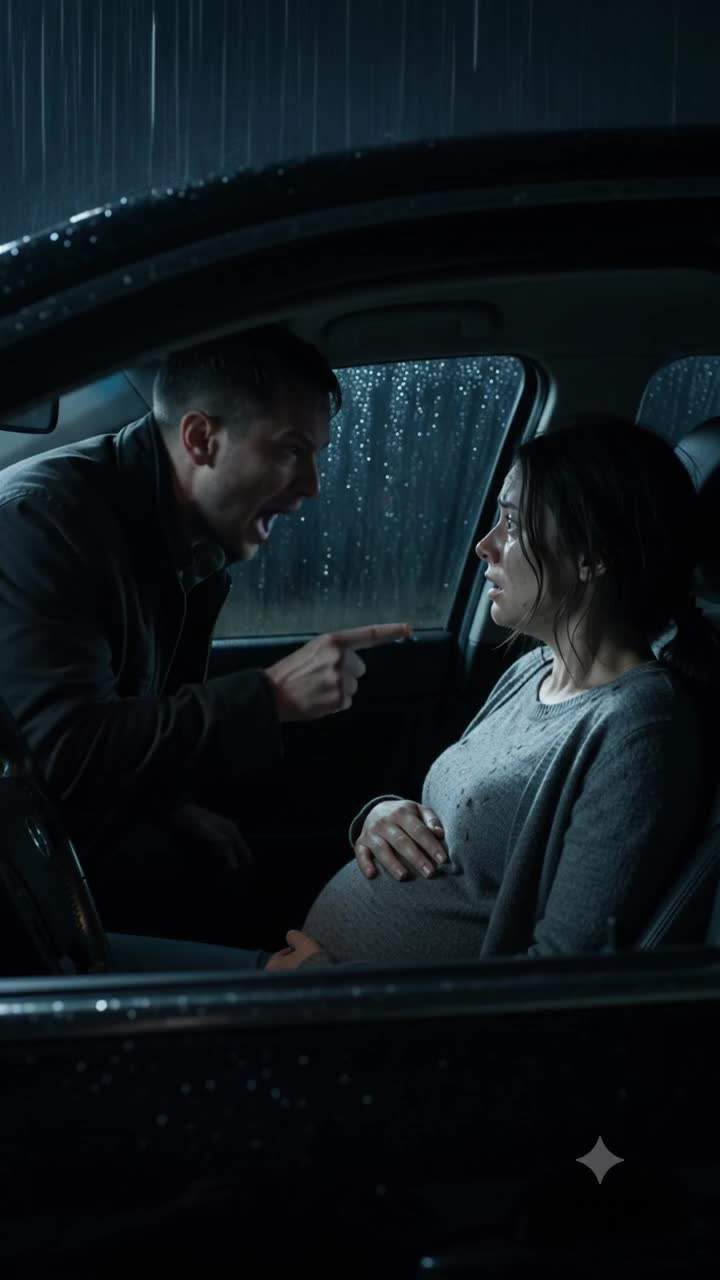 Pregnant Wife Abandoned On Storm-Swept Road: His Shocking Secret Exposed