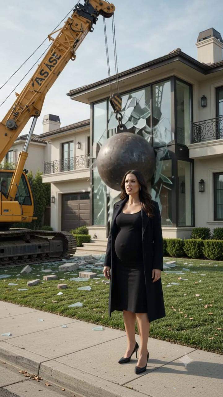 Pregnant Wife Demolishes Luxury Villa, Exposing Husband's Secret Operation: Property Demolition Ignites Marital Secrets