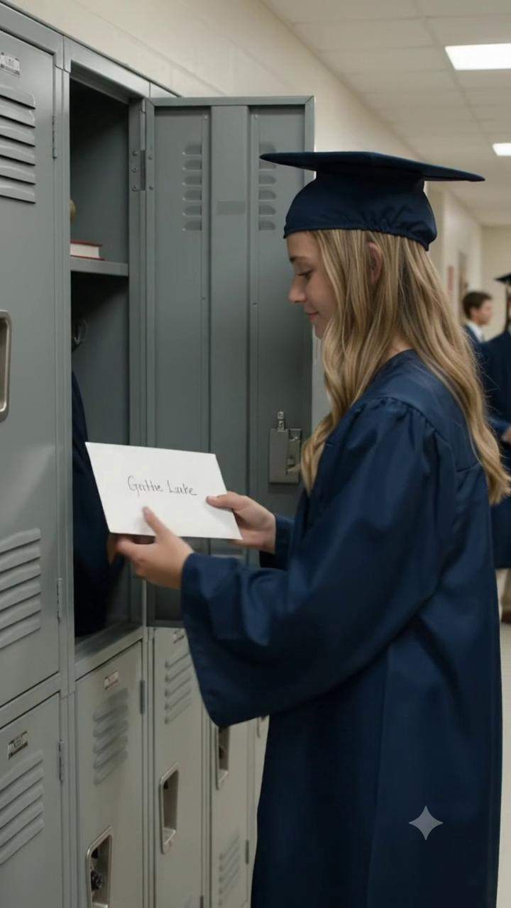 Graduation Shocker: The Locker Letter That Unveiled a Family's Hidden Past