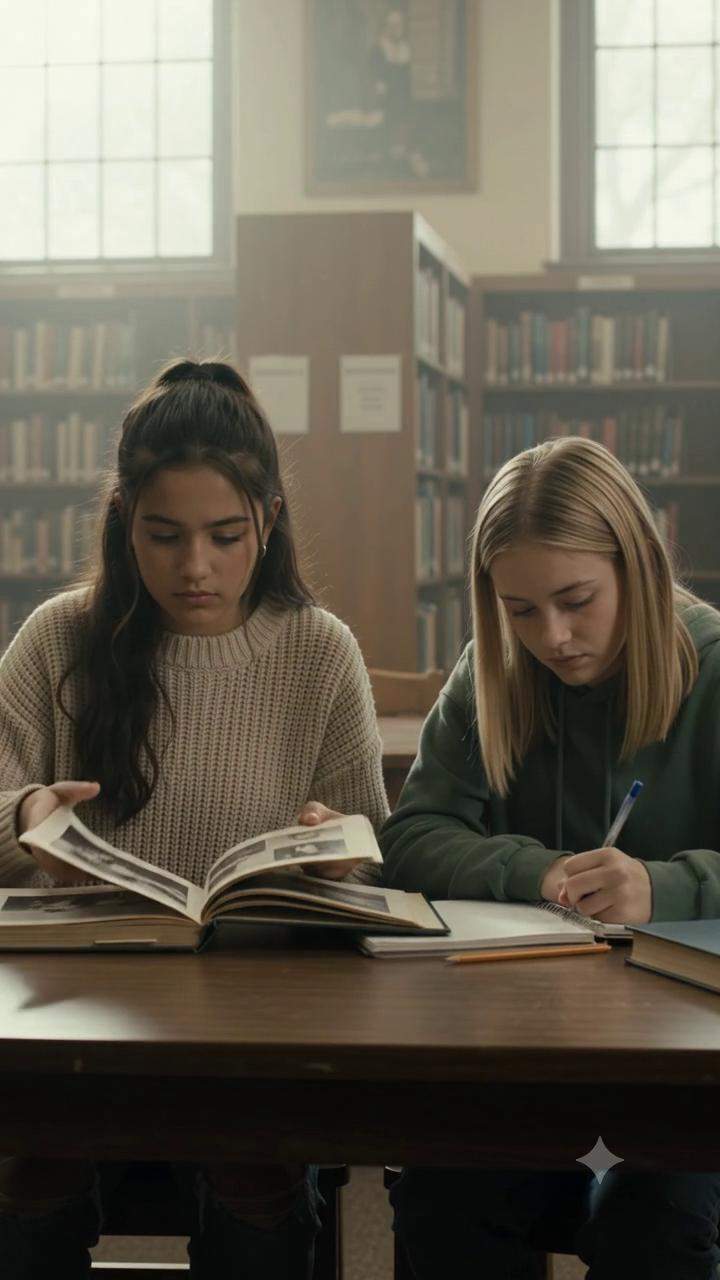 Teenage Girls Discover Mothers' SHOCKING Secret in Old Yearbook Photo, Igniting Family Mystery