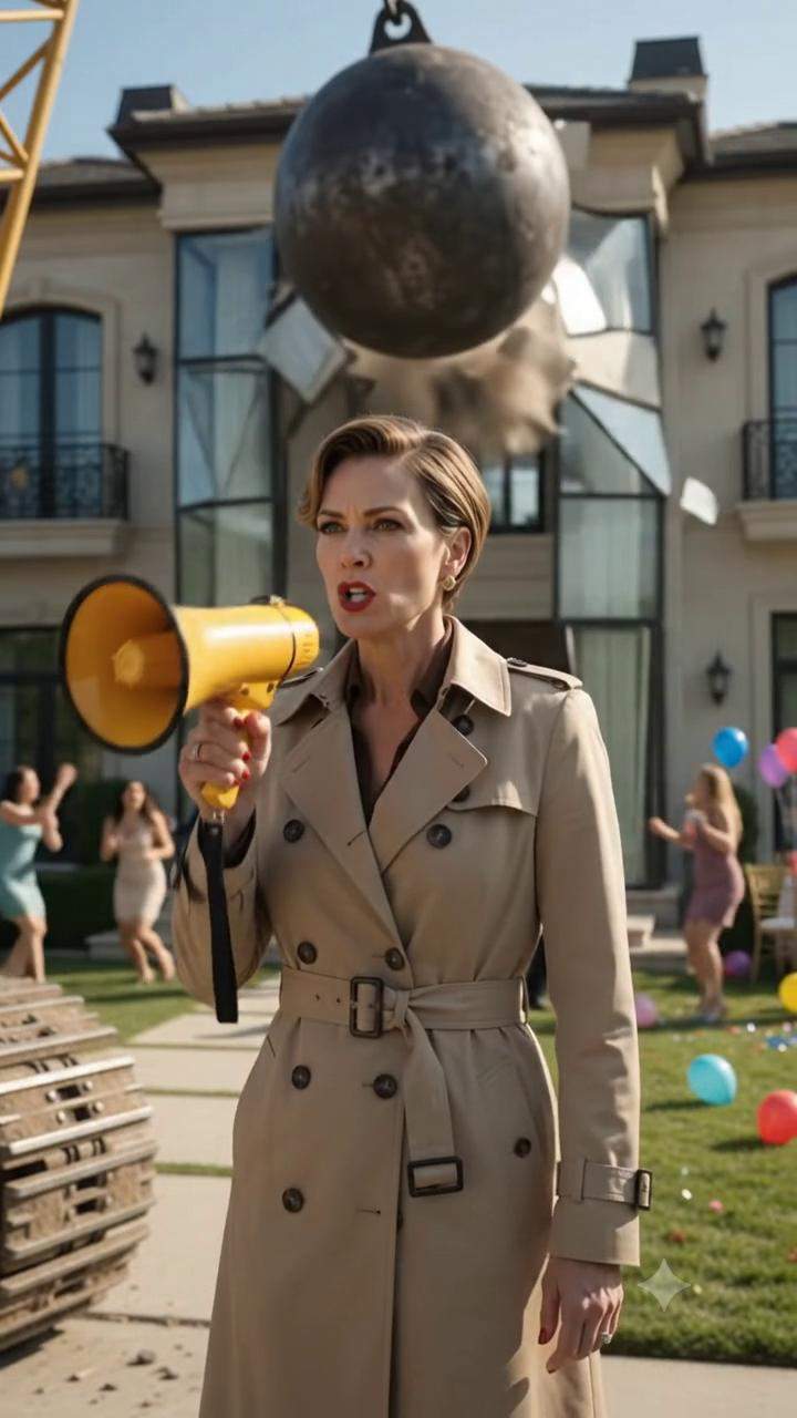 Luxury Villa Demolished: Wife Unleashes Wrecking Ball, Exposing High-Stakes Corporate Espionage