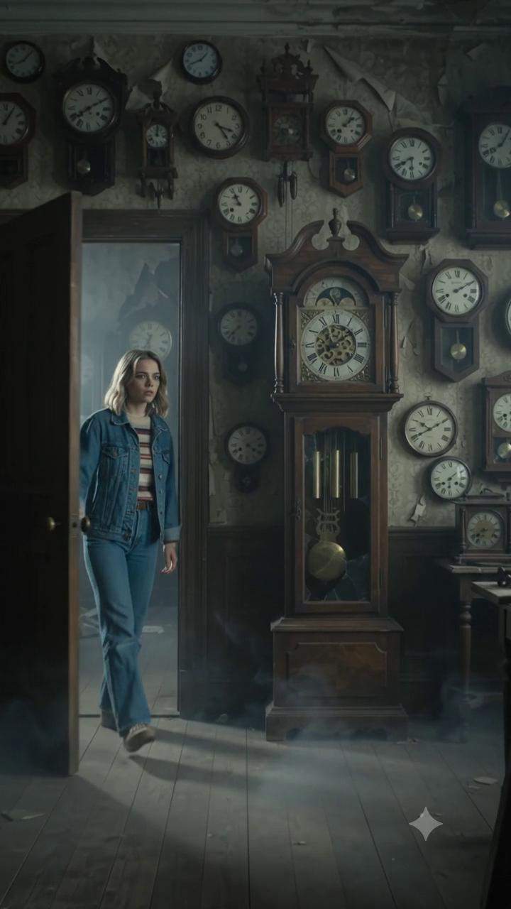 This Abandoned Clockmaker Mansion's Grandfather Clock Holds A Secret So Terrifying, It's Changing Her Reality.