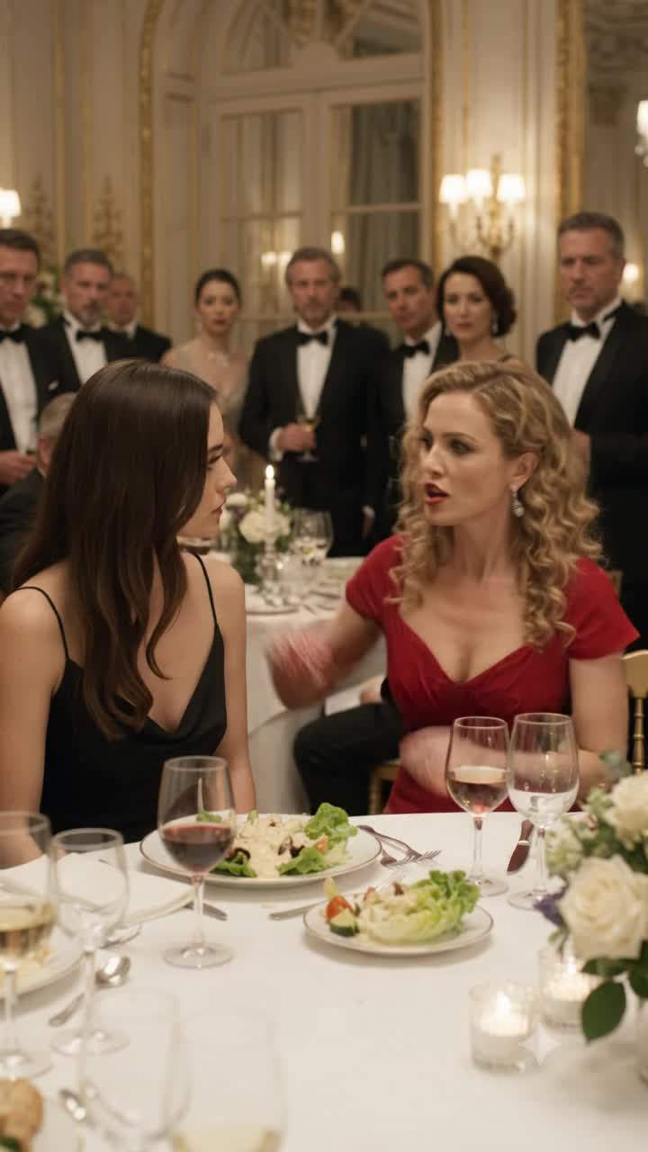 Elite Gala Silence: How One Woman's Secret Revelation Unleashed a Social Scandal and Sparked a Public Downfall.