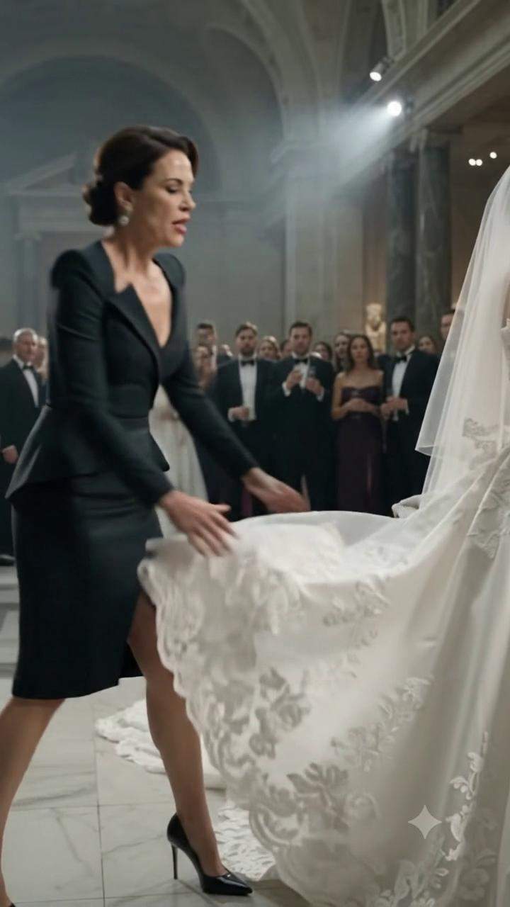Luxury Museum Scandal: Ex-Wife's Shocking Act Tears Bride's Gown, Revealing A Twisted Wedding Drama & Elite Betrayal.