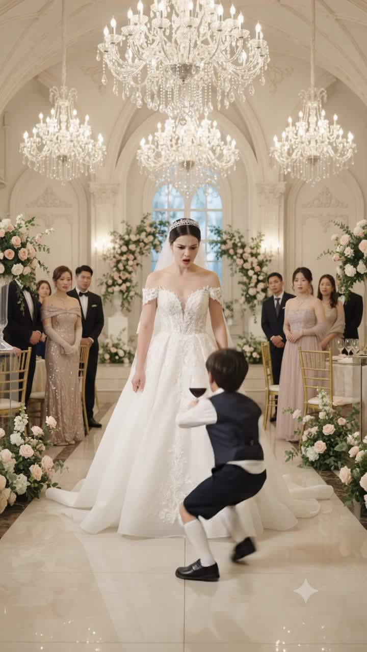 Bride's Luxury Wedding Explodes: Flower Boy's 'Accident' Exposes Socialite Secrets and Triggers Billionaire Family Feud.