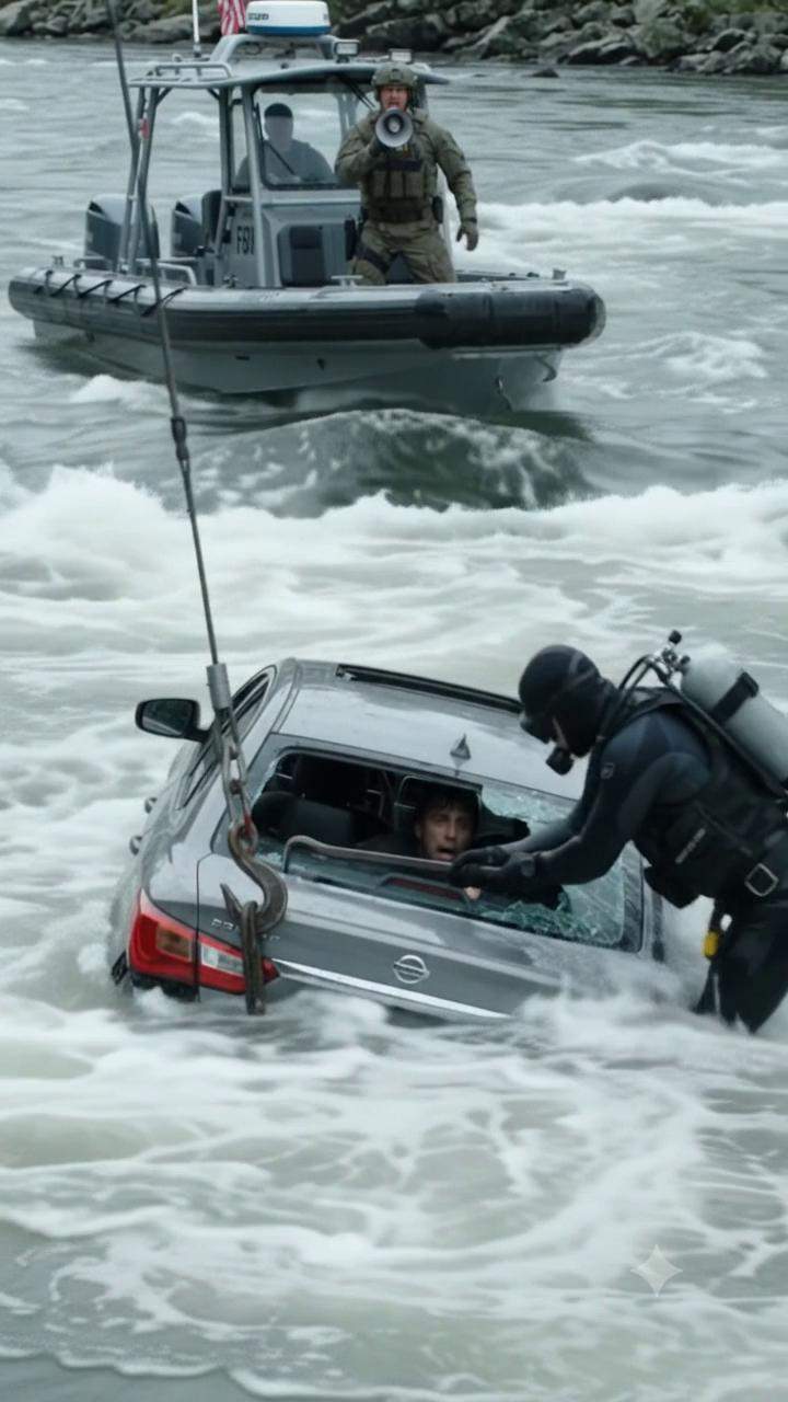 WHISTLEBLOWER'S LAST GASP: FBI Captures Drowning Scientist Amidst Raging River, Uncovering Explosive Bio-Weapon Conspiracy and Government Cover-Up!