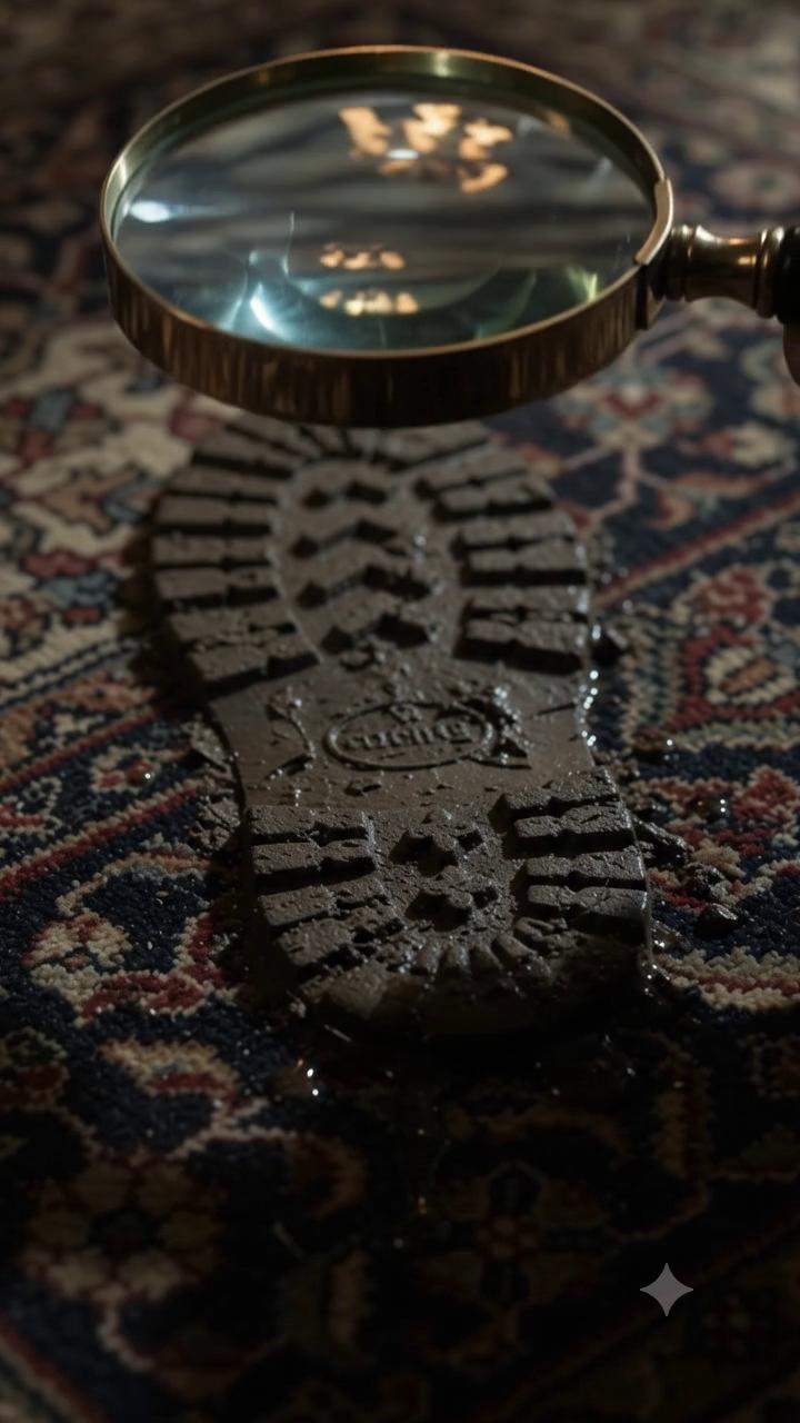 Sherlock Holmes Confronts Unthinkable Victorian Crime: Muddy Bootprint Found On A LOCKED ROOM Ceiling.