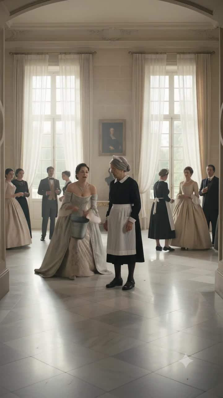 Aristocratic Socialite Publicly Humiliates Old Maid, But Her Identity Reveal Causes Shocking Family Drama And A Viral Moment