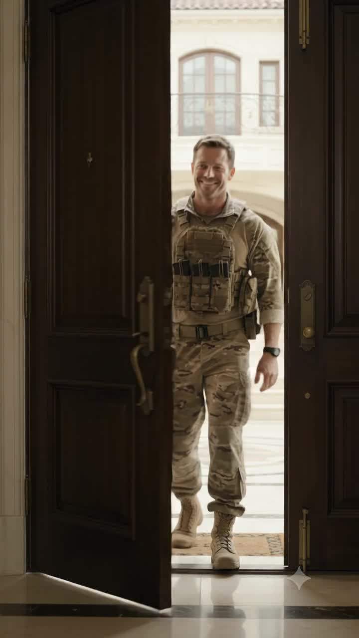 Soldier Returns Home to Find Mother Eating With Dog: The Heartbreaking Family Secret That Rocked Their Mansion