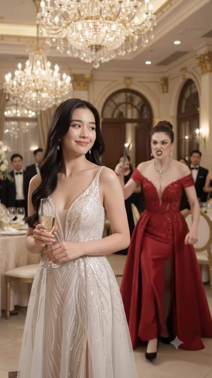 Billionaire Fiancée's Public Humiliation: High Society Scandal Erupts As Priceless Heirloom Hair Is Slashed!