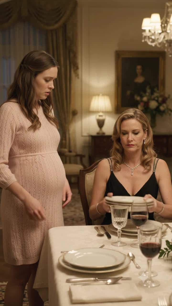Shocking Family Dinner: Pregnant Woman's Public Humiliation Explodes Into Viral Spaghetti Revenge, Revealing a Hidden Secret