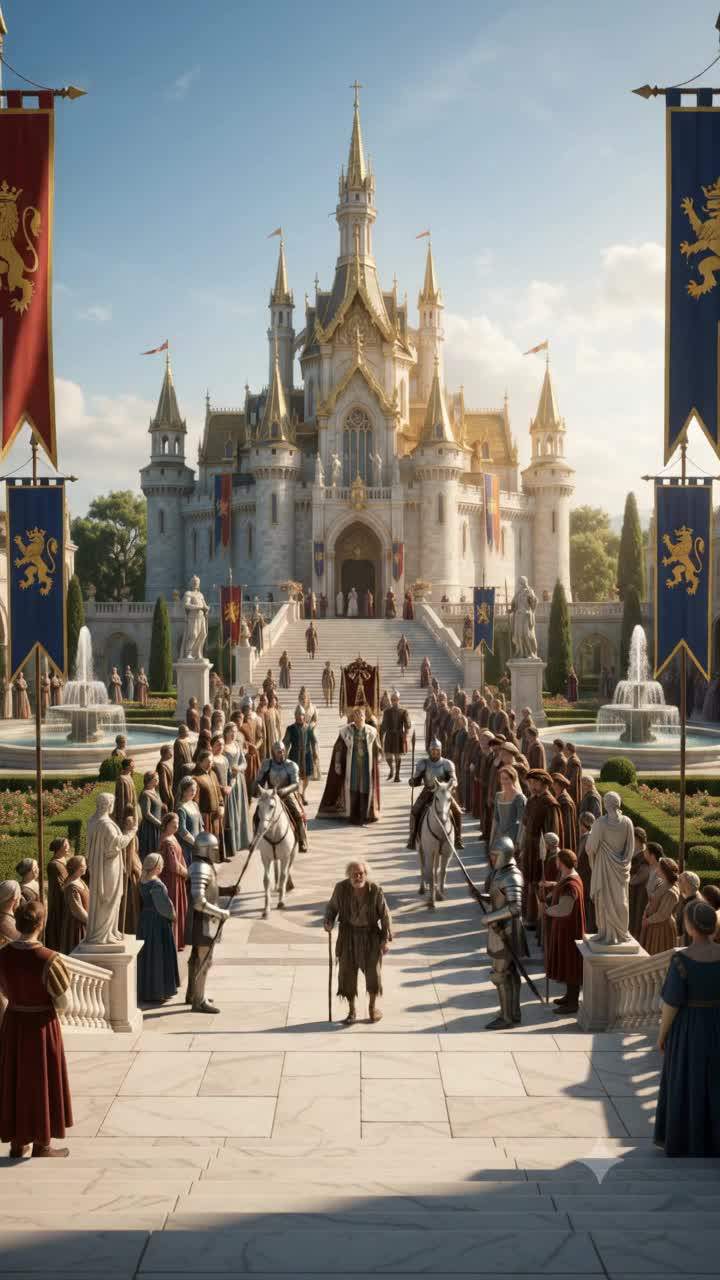 King's Desperate Act: Why Did The Monarch Kneel Before A Ragged Beggar During The Grand Procession, Shaking The Foundations Of The Royal Palace?