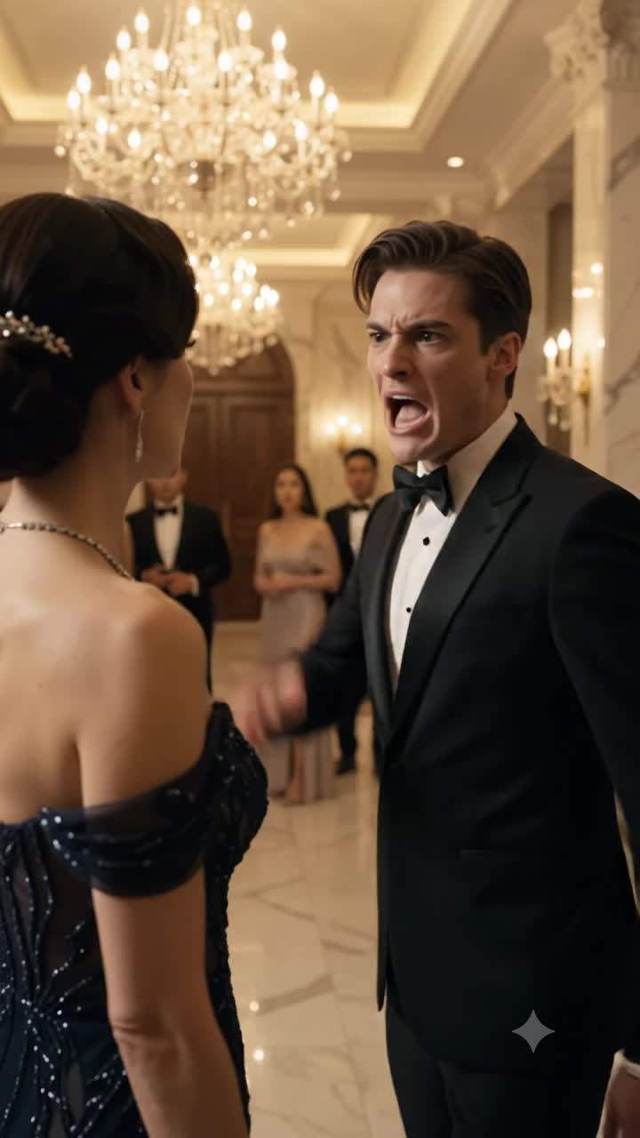 Billionaire's Gala Ends in Shocking Slap: Wife's Red Wine Revenge Unravels Dark Family Secrets!