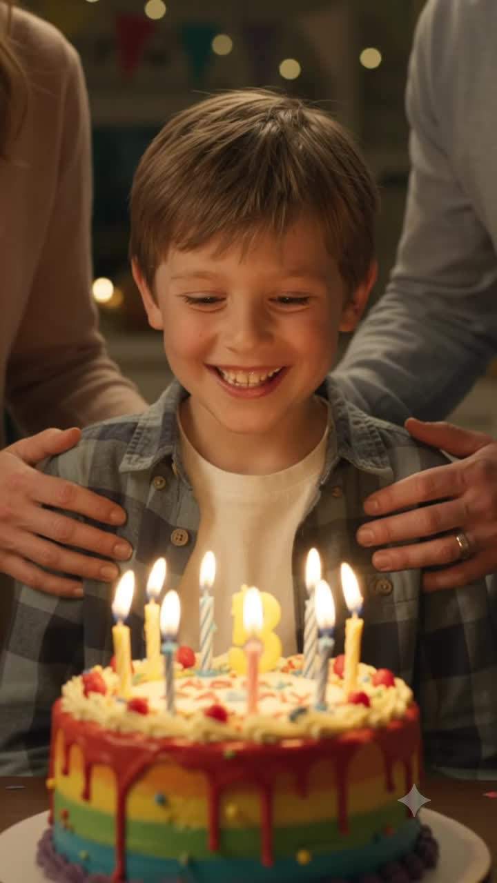 He publicly exposed our family's darkest secret at my son's 7th birthday party.