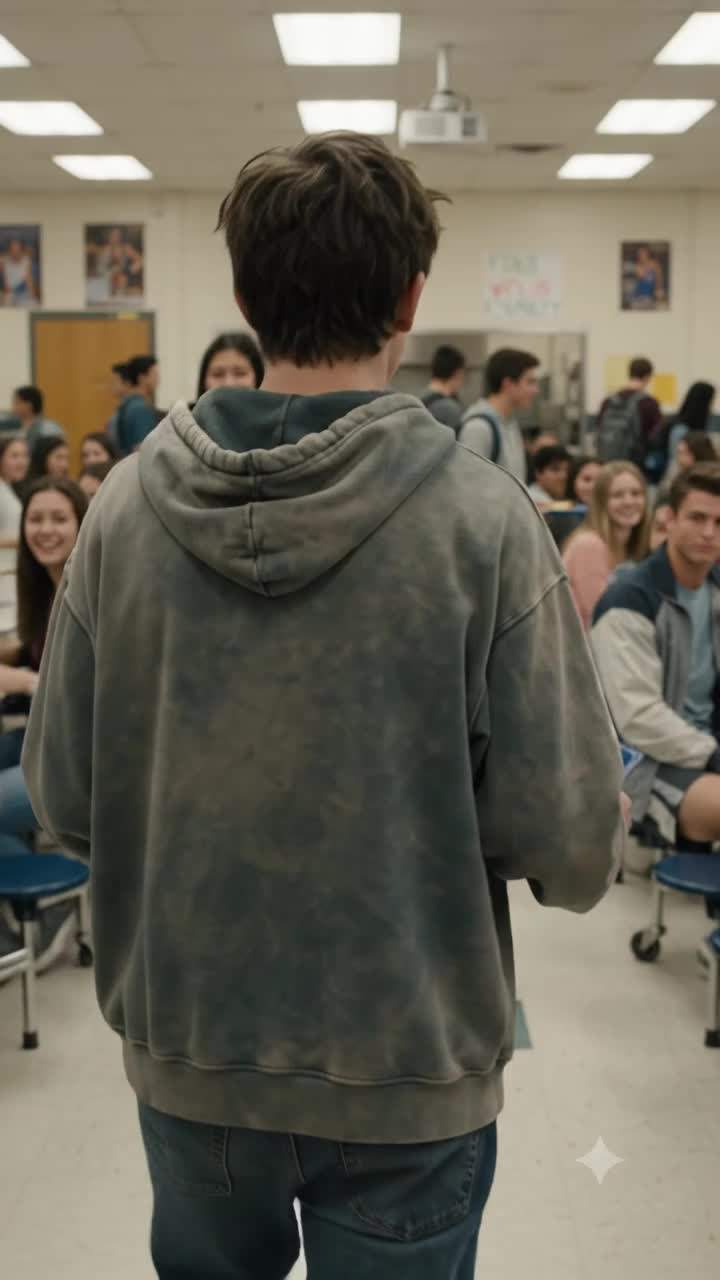 The moment my whole lunch tray hit the cafeteria floor, I wanted to disappear.