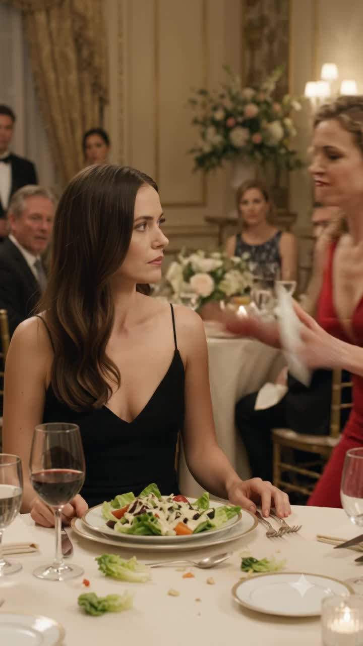 She Was Publicly Humiliated At An Elite Charity Banquet, Then Her Silent Retaliation Revealed A Devastating Secret.