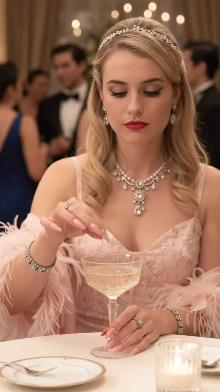 Gala Disaster: High Society Heir Collapses During Live Broadcast, Corporate Betrayal Suspected.