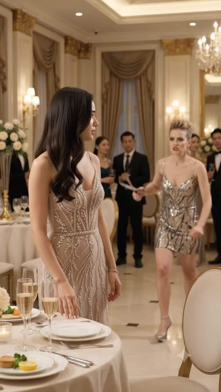 Tycoon's Fiancée's Public Humiliation: The Secret Behind Her Haircut Scandal Shocks High Society!